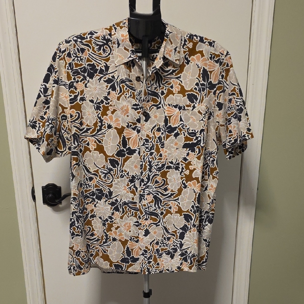 Ted Baker Multicolor Floral Men's Shirt